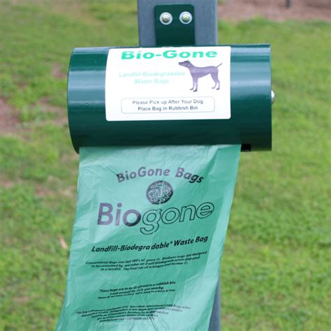 Post Mountable Dog Bag Dispenser Biogone