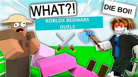 Roblox Bedwars Duels Part 1 Youtube