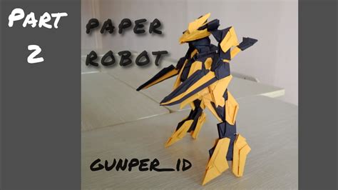 Origamikirigami Paper Robot Origami Pieces Youtube