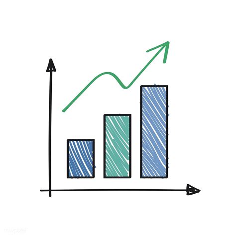 Positively Growing And Success Graph Illustration Free Image By