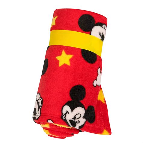 Discover your cozy blanket today! Mickey Mouse Fleece Throw Blanket - Disney