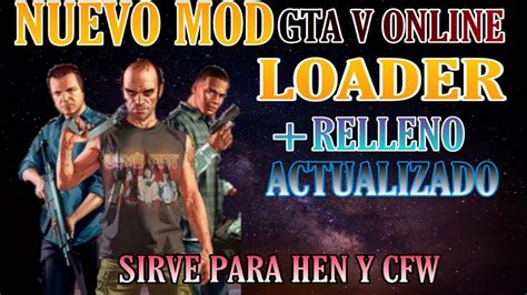 But if you have gta 5 game in your internal hard drive and after following all mod steps and it's not working. MOD MENU GTA 5 ONLINE PS3 HEN HFW Y CFW - YouTube