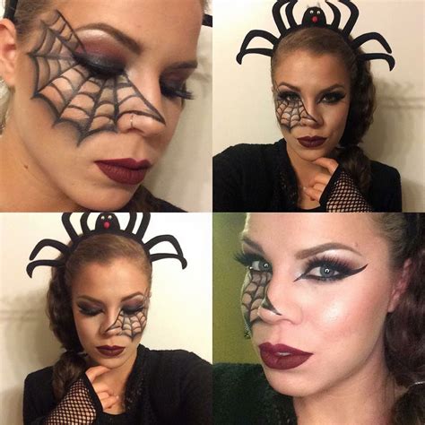 another fun halloween makeup idea from last year 🕷🕸 if your having trouble coming up with ideas