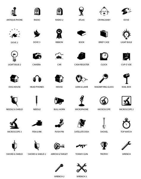 Everyday Things Mixed Vector Icons Pack Free Vector Site Download