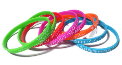 Custom Printed 6mm Silicone Wristbands About Skinny Wristbands By