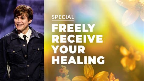 Freely Receive Your Healing (Special) Joseph Prince reveals from God's Word how to receive 