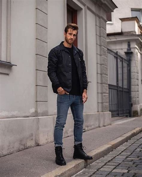 What To Wear With Black Boots Mens Postureinfohub