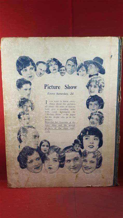 The Picture Show Annual 1930 Richard Dalbys Library