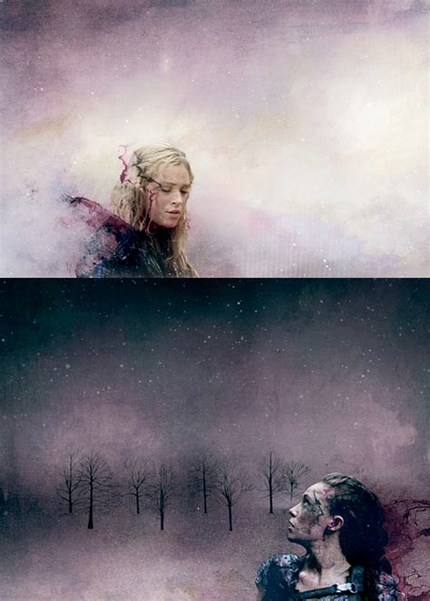 Clarke And Lexa The Tv Show Fan Art Fanpop