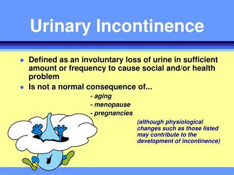 Ppt Managing Urinary Incontinence Powerpoint Presentation Free Download Id