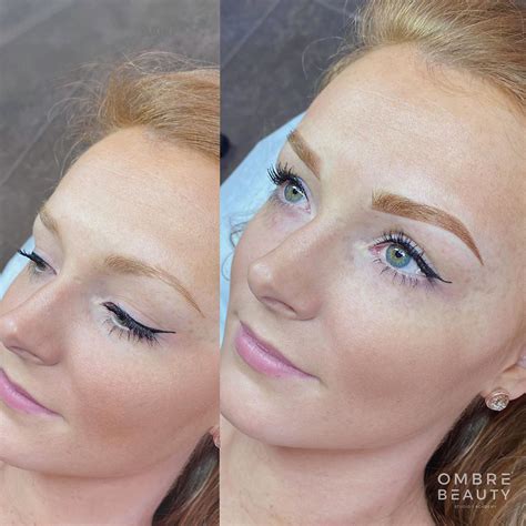 Ombre Eyebrows Before And After Pictures Gallery Pmuhub