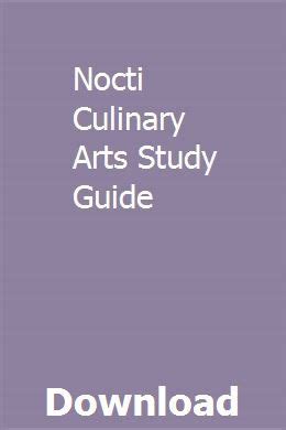 A lot of the individual ratings state that the treasure hunter xj9 metal detector with spidercoil. Nocti Culinary Arts Study Guide | Study guide, Culinary ...