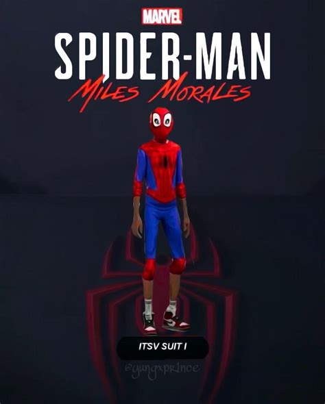 Miles Morales Dlc Suits Credit Yungxpr1nce On Ig Rspidermanps4