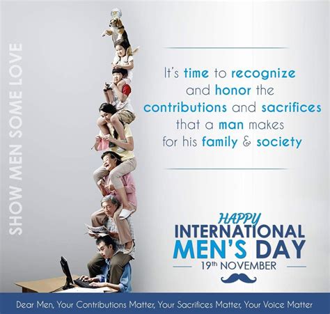 International Mens Day poster | International men's day, Happy international men's day, Men's day