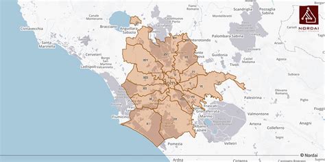 Cartina X Municipio Roma