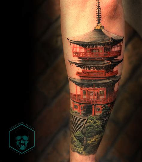 Pin By Leandro Fs On Pagoda Temple Tattoo References Temple Tattoo