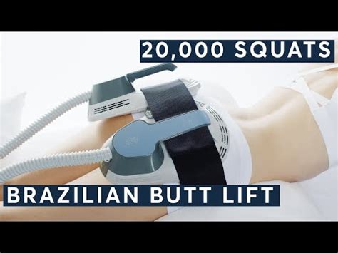 Non Surgical Butt Lift In Min Emsculpt Treatment Youtube
