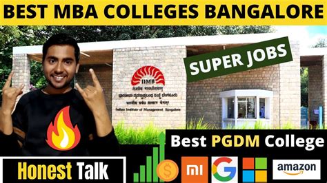 Top 10 Mba Colleges In Bangalore Placement Fees Structure Admission Best Mba Colleges
