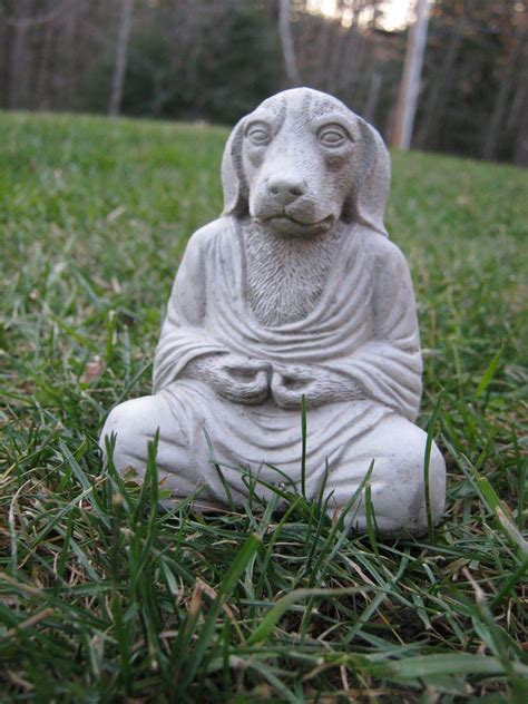 Buddha dogs meditating pet dog cement dog small concrete | etsy. Buddha Dogs Meditating Pet Dog Cement Dog Small Concrete ...