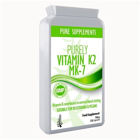 Maybe you would like to learn more about one of these? Purely Vitamin K2 MK-7 - Pure Food Supplements