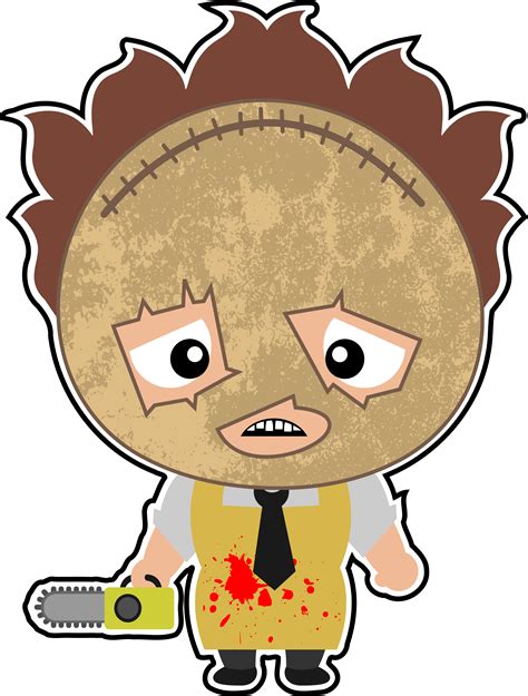 Leatherface In All His Glory Leatherface Clipart Png Download