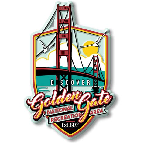 Discover Golden Gate Nra Magnet Classic Magnets