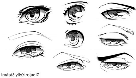 Pin De Andrea Bolaños En Drawings♡ Como Dibujar Ojos Anime Dibujos