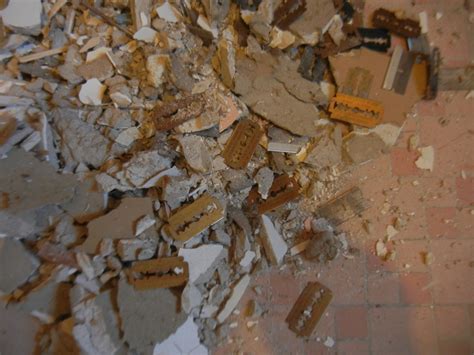 The interior wall of my medicine cabinet is wood and the wall behind it is drywall. Pieces and Resistance: Time to Gut the Bathroom