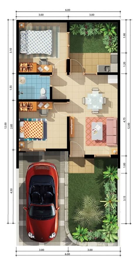 Gambar rumah doro kepek garasi : Gambar Rumah Doro Kepek Garasi - Lingkar Warna 7 Denah ...