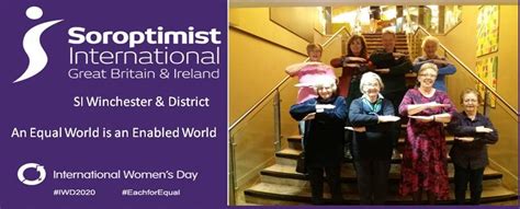 soroptimists stand up for women news blog events si winchester and district