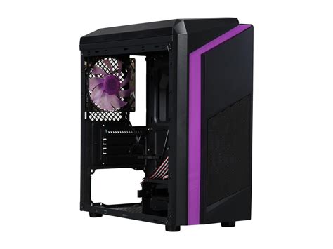 This case can support up to 4 case fans, includes 2x. DIYPC DIY-F2-P Black / Purple SPCC Micro ATX Mini Tower Computer Case | eBay