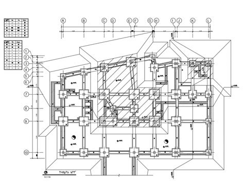 Structural Design Drawing View Dwg File Cadbull