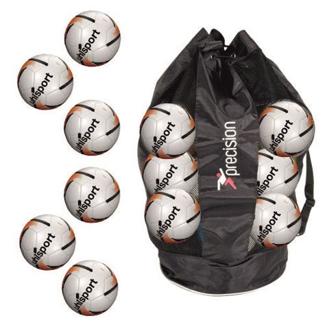 Uhlsport Team Training Football Bundle Pack 12 Balls With Bag Kitmanuk