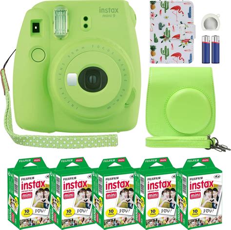 Buy Fuji Instax Mini 9 Instant Camera Lime Green With Custom Case