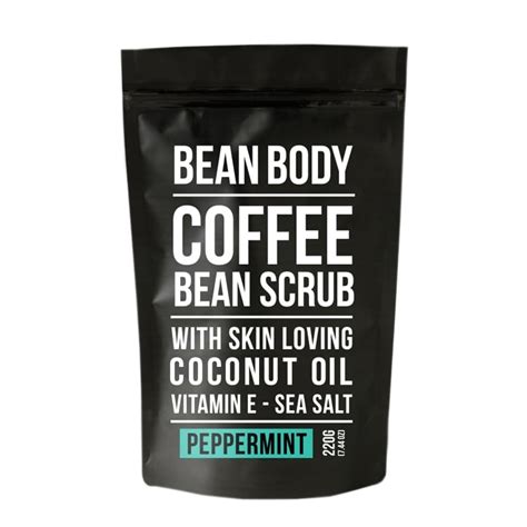 Bean Body Peppermint Coffee Bean Scrub 220g Holland And Barrett