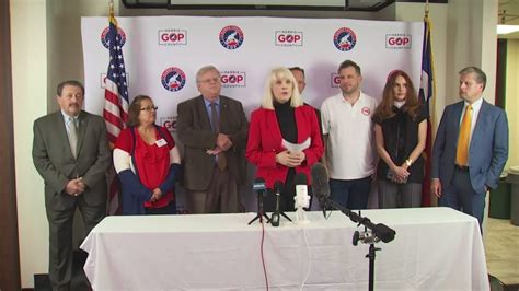 Harris County Gop Holds Press Conference On Elections Administrators