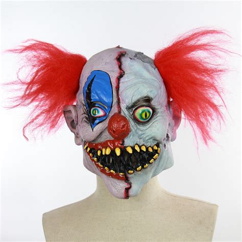 1 Pcs Horror Halloween Costume Mask Creepy Evil Scary