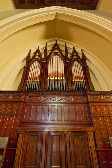 Antique Church Pipe Organ Stock Photo Image Of Molding 13894740