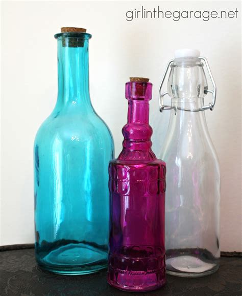 Bejeweled Bottles {Michaels and Hometalk Pinterest Party Craft}