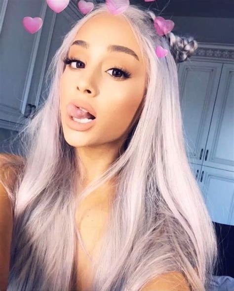 Pin By Noaa🤍 On My Best Beauty Tips Ariana Grande Hair Platinum