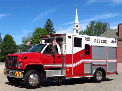 2002 Gmc Rescue New Fire Truck Delivery New England Fire Equipment