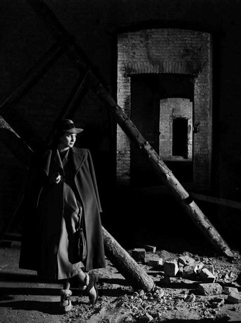 Alida Valli In Publicity Still For The Third Man 1949 Dir Carol Reed