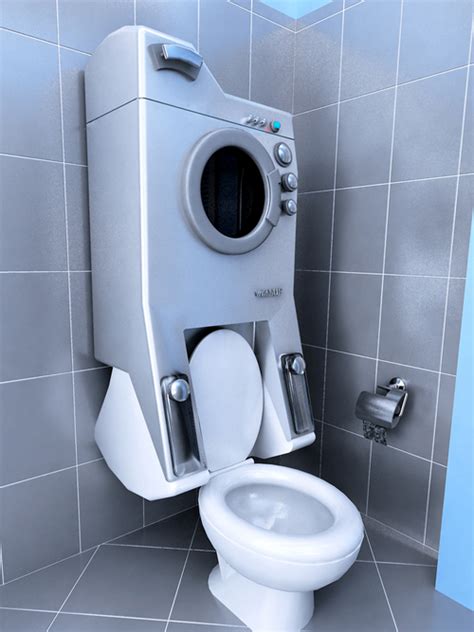Washing Machinetoilet Combo Boing Boing