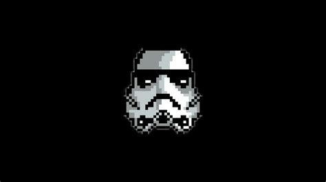Wallpaper Star Wars Pixel Art Logo Pixels