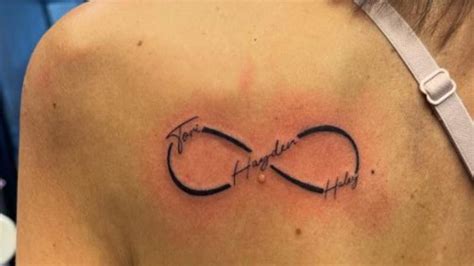 10 Amazing Infinity Symbol Tattoos Designs With Meanings Ideas And