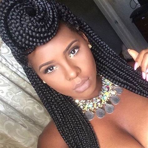 While box braids are in no way a new look — women of color have been wearing them for a long time — there's been something of a revival lately. Top Trendy Box Braids Hairstyles 2015 | Hairstyles 2017 ...