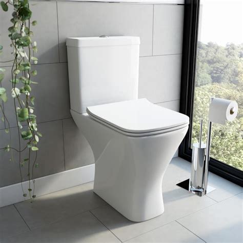 Orchard Derwent Square Comfort Height Close Coupled Toilet With Slim