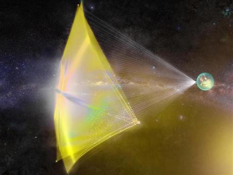 Tiny Space Probes Using Laser Sails Could Speed To Outer Planets And