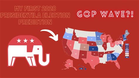 my first 2028 presidential election prediction aug 2022 youtube