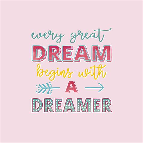 Trinx Every Great Dream Begins With A Dreamer On Canvas Textual Art
